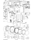 Схема №2 AWM 1000-KWT с изображением Обшивка для стиральной машины Whirlpool 481245310682