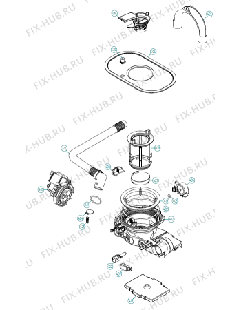Схема №2 EC Trident QD17 DK   -Stainless (401603, DW90.C) с изображением Обшивка для посудомоечной машины Gorenje 444317