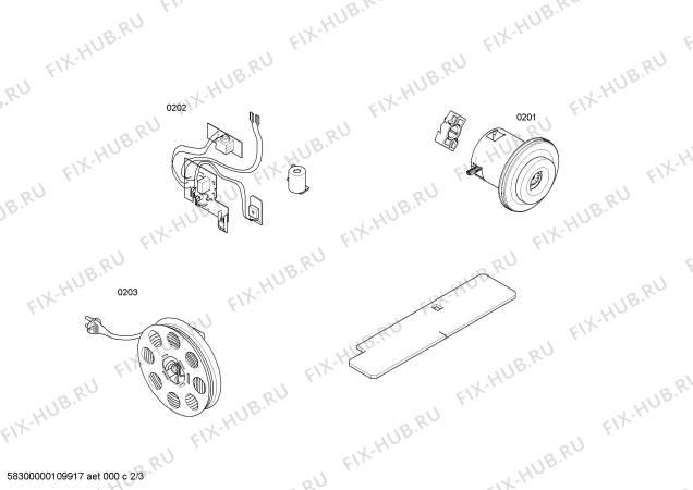 Схема №3 BSG71825 formula ProAnimaux 1800W с изображением Панель для мини-пылесоса Bosch 00492368