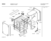 Схема №4 SGI8432 Exclusiv с изображением Вкладыш в панель для посудомоечной машины Bosch 00357780