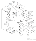 Схема №1 RF43310ND   -Fridge freezer (171774, V38001008) с изображением Панель управления для холодильной камеры Gorenje 366546