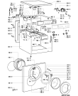 Схема №2 AWP 044 с изображением Ручка (крючок) люка для стиралки Whirlpool 481949878284