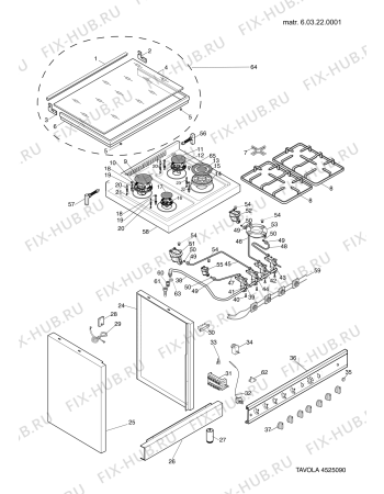 Схема №2 KP6T71SXIT (F053225) с изображением Инструкция по эксплуатации для плиты (духовки) Indesit C00262751