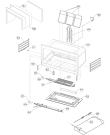 Схема №1 K9200AX (263096, 9422NGSWH) с изображением Рассекатель для электропечи Gorenje 312101