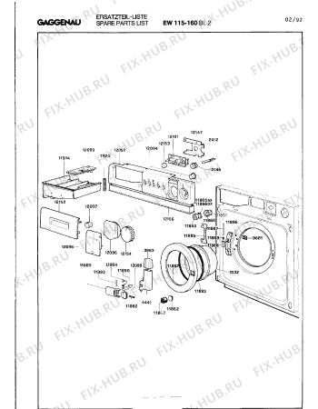 Схема №6 EW115160 с изображением Кронштейн для стиральной машины Bosch 00322619