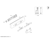 Схема №4 SPS53M08GB Serie 6 с изображением Передняя панель для посудомоечной машины Bosch 11008820