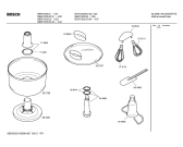 Схема №3 MEK7000UC с изображением Привод для кухонного комбайна Bosch 00359514