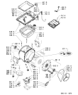 Схема №2 AWE65174 (F091529) с изображением Руководство для стиральной машины Indesit C00368164