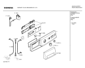 Схема №2 WM54060RU SIWAMAT XL540 с изображением Панель управления для стиралки Siemens 00355858