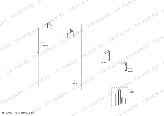 Схема №1 FID18MIEL1 F 1471 SF с изображением Плата для холодильника Bosch 00688680