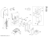 Схема №1 THD2026 Bosch с изображением Кнопочный модуль для электрокофеварки Bosch 00623947