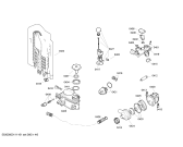 Схема №3 SGI30E05EU с изображением Передняя панель для посудомоечной машины Bosch 00444048