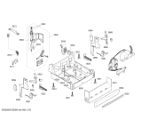 Схема №3 SRSHPE4GB Aquarius с изображением Нижняя часть корпуса для посудомоечной машины Bosch 00216154