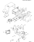 Схема №1 MW211K (F018178) с изображением Панель для духового шкафа Indesit C00060019