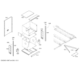 Схема №7 SM272ZS с изображением Клавиатура для электропечи Bosch 00368778