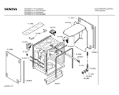 Схема №4 SL35262SK с изображением Крышка для посудомоечной машины Bosch 00265253