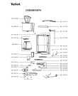 Схема №1 CM2658KR/87A с изображением Держатель фильтра для электрокофемашины Tefal SS-986945