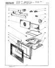 Схема №6 EB685100 с изображением Держатель для духового шкафа Bosch 00098131