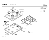Схема №2 ER14451EU с изображением Столешница для плиты (духовки) Siemens 00215304