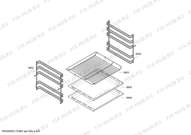 Схема №2 HCE622123V с изображением Кабель для плиты (духовки) Bosch 00751915