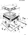 Схема №1 2700TBN1 (F025687) с изображением Рассекатель для духового шкафа Indesit C00084546