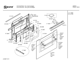 Схема №2 B1476U2FN с изображением Панель управления для духового шкафа Bosch 00434034