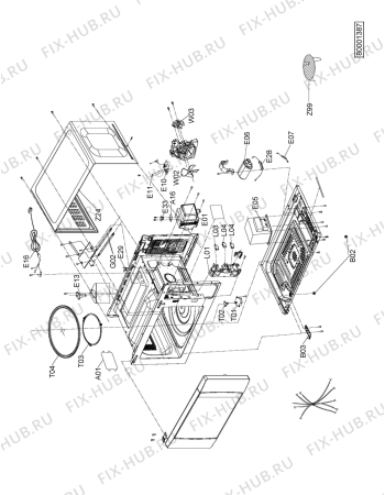 Схема №2 MWO 618/01 WH с изображением Дверца для микроволновой печи Whirlpool 482000019999