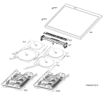 Схема №5 47036IU-MN с изображением Панель для электропечи Aeg 5613851004