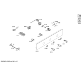 Схема №1 HBA41R420E Horno bosch indep.multif.blnc.c/minutero с изображением Передняя часть корпуса для электропечи Bosch 00673148