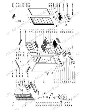 Схема №1 GKMN 2749/0 с изображением Панель управления для холодильной камеры Whirlpool 481945299741