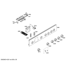 Схема №3 CH755390IL с изображением Ручка конфорки для духового шкафа Bosch 00608737