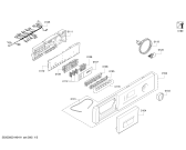 Схема №4 V6320X0GB с изображением Панель управления для стиралки Bosch 00679549