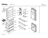 Схема №2 3FG6636 с изображением Дверь для холодильной камеры Bosch 00234644