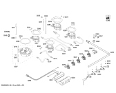 Схема №1 PCS815M90E ENC.PCS815M90E 4G+1W(BAND)M.S. BO76F IH5 с изображением Варочная панель для электропечи Bosch 00685425