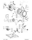 Схема №1 AWB 929 /2 с изображением Проводка Whirlpool 481932118139