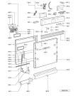 Схема №2 GSI 5570 WS -n.prod. с изображением Панель для электропосудомоечной машины Whirlpool 481245373798