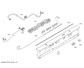 Схема №3 SHX3AM06UC с изображением Панель управления для электропосудомоечной машины Bosch 00680458