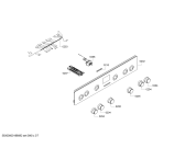 Схема №6 FRS5431WML с изображением Ручка переключателя для плиты (духовки) Bosch 00636805