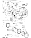 Схема №2 AWO/D 8750 с изображением Обшивка для стиралки Whirlpool 480111100675