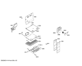 Схема №2 BD4655ANFS с изображением Дверь морозильной камеры для холодильника Bosch 00684961