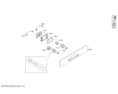 Схема №3 HBA63B225F с изображением Панель управления для электропечи Bosch 00709793