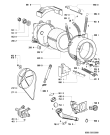 Схема №1 AWP 092 с изображением Кнопка, ручка переключения для стиралки Whirlpool 481241129001