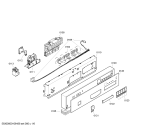 Схема №3 SRI45T02EU с изображением Вкладыш в панель для электропосудомоечной машины Bosch 00442361