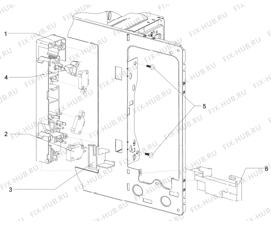 Взрыв-схема микроволновой печи Gorenje BM2120AX (246150, ED18NB1) - Схема узла 03