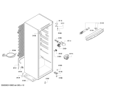 Схема №3 KSR38V71 с изображением Дверь для холодильника Bosch 00246758