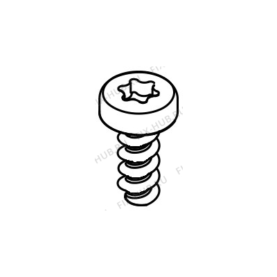 Болт (винт) для комплектующей Electrolux 1461727008 в гипермаркете Fix-Hub