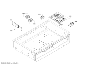 Схема №5 PRD364ELHC с изображением Панель для духового шкафа Bosch 00478899
