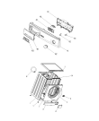 Схема №2 AWG 5061/B1 с изображением Обшивка для стиралки Whirlpool 480111101336