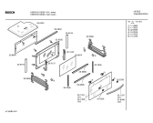 Схема №3 HBN9121GB с изображением Панель управления для духового шкафа Bosch 00366161