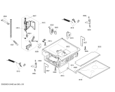 Схема №5 CG347J5 с изображением Передняя панель для посудомойки Bosch 00641755